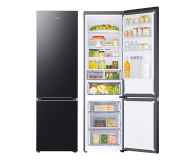 Lodówka Lodówka Samsung RB38T607BB1 EF No Frost 203cm Grafitowa Stal Twin Cooling Plus 387L